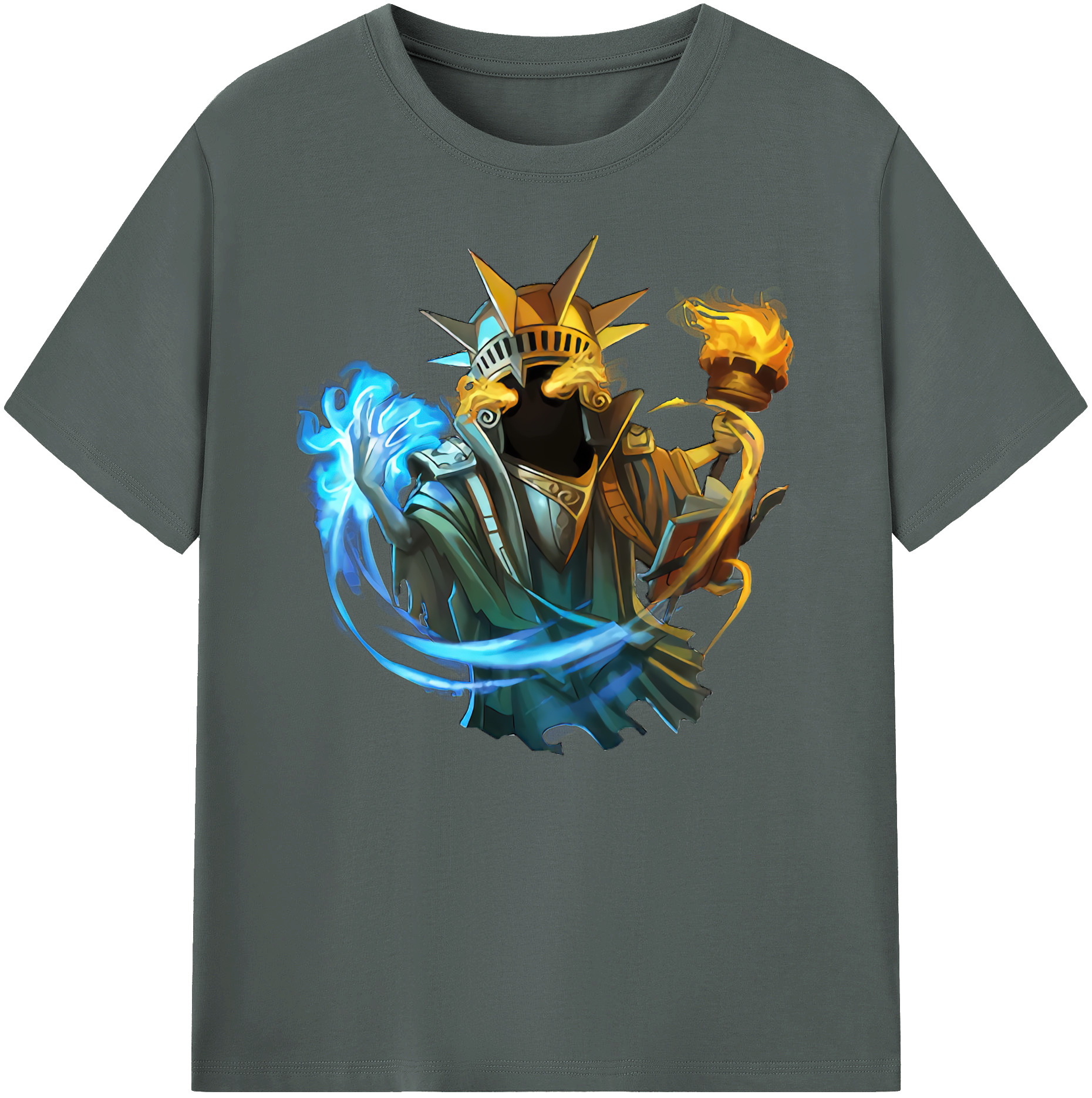 リーグ・オブ・レジェンド League of Legends LOL 綿100％ メンズ半袖Tシャツ｜肌触りやわらか＆通気性